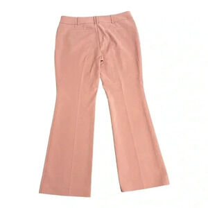 7th Avenue New York & Co Pink Modern Fit Stretch Bootcut Dress Pants Petite 14